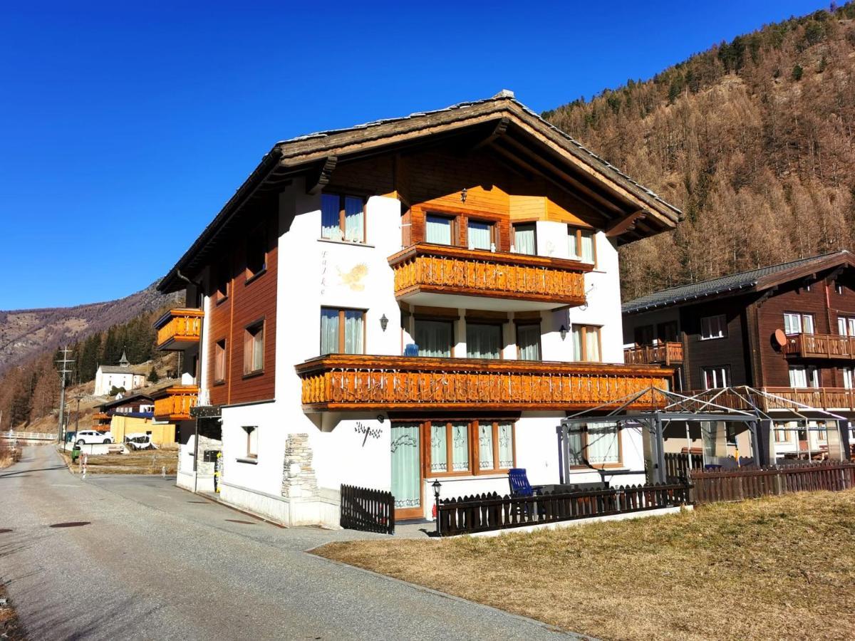 Haus Falke Saas-Grund Ngoại thất bức ảnh